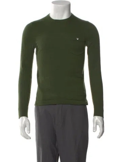 Pre-owned Todd Snyder Cashmere Crew Neck Pullover In Green