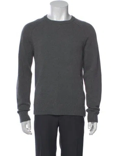 Pre-owned Todd Snyder Cashmere Crew Neck Pullover In Grey