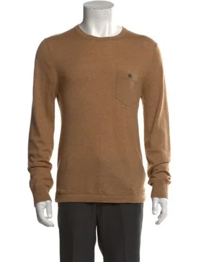 Pre-owned Todd Snyder Cashmere Crew Neck Pullover In Neutral