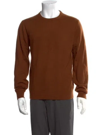 Pre-owned Todd Snyder Cashmere Crew Neck Pullover In Neutrals