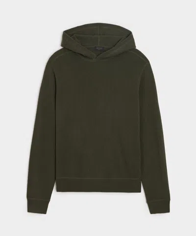 Todd Snyder Cashmere Hoodie In Earthbound In Gray