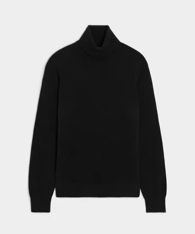 Todd Snyder Cashmere Turtleneck In Black