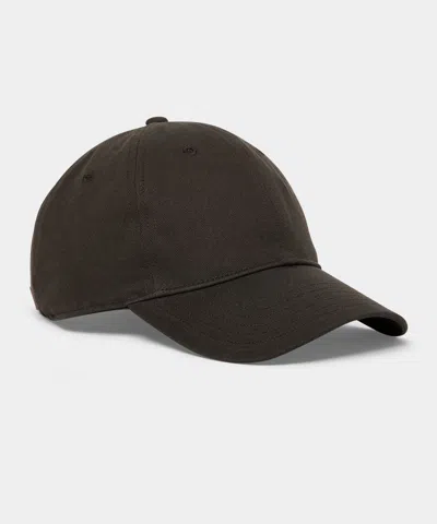Todd Snyder Chino Dad Cap In Dark Graphite