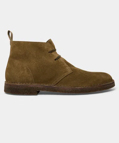 Todd Snyder Chukka Boot In Olive In Green