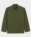 Todd Snyder Classic Fit Rain Chore Coat In Green