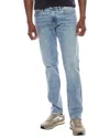 Todd Snyder Stretch Faded Indigo Wash Straight Fit Jean In Blue