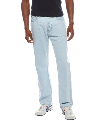 Todd Snyder Classic Light Wash Straight Fit Jean In Blue
