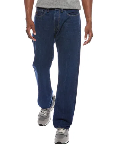 Todd Snyder Classic Medium Wash Straight Fit Jean In Blue
