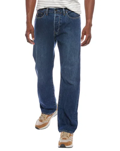Todd Snyder Classic Medium Wash Straight Fit Jean In Blue