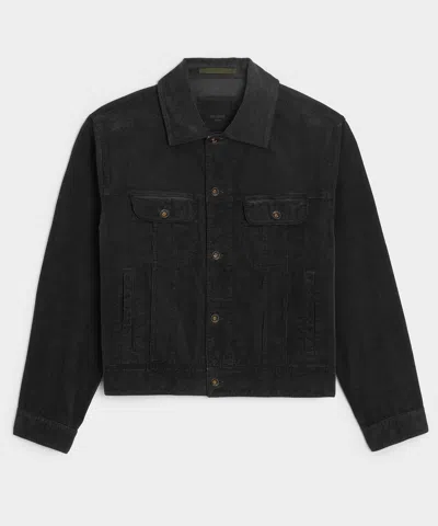 Todd Snyder Corduroy Bowery Jacket In Black