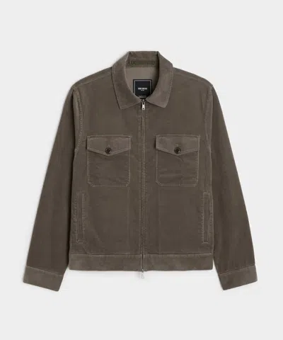 Todd Snyder Corduroy Station Jacket In Dark Grey In Gray