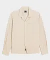 Todd Snyder Cotton Double Cloth Gauze Overshirt In Pink