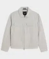 Todd Snyder Cotton-linen Station Jacket In Gray