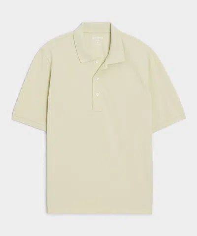 Todd Snyder Cotton Pique Polo In Mint Tea In Green