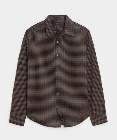 Todd Snyder Cotton-cashmere Sport Shirt In Brown