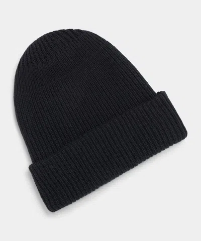 Todd Snyder Cotton-merino Everyday Beanie In Black