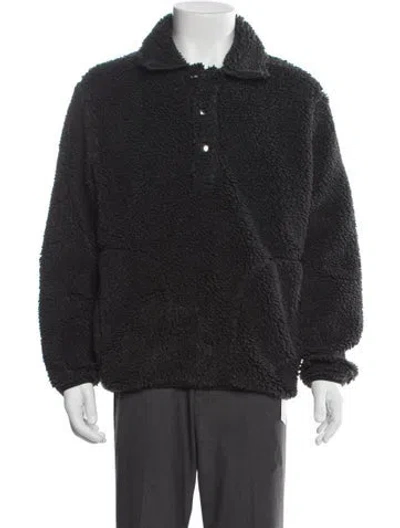 Pre-owned Todd Snyder Crew Neck Long Sleeve Polo Sweater In Gray