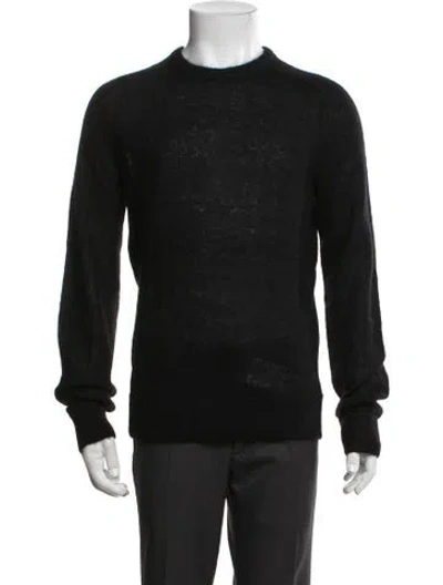 Pre-owned Todd Snyder Crew Neck Long Sleeve Pullover In Black