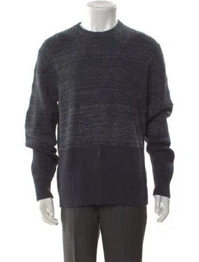 Pre-owned Todd Snyder Crew Neck Long Sleeve Pullover In Gray