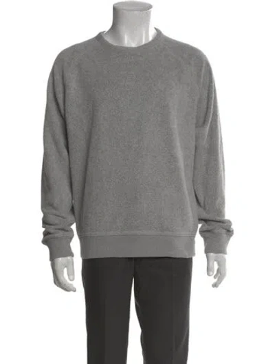 Pre-owned Todd Snyder Crew Neck Long Sleeve Sweatshirt In Gray