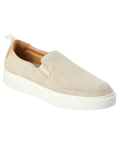 Todd Snyder Cup Sole Suede Slip-on Sneaker In Neutral