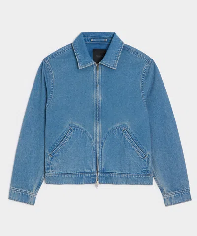 Todd Snyder Denim Farmers Jacket In Washed Indigo In Blue
