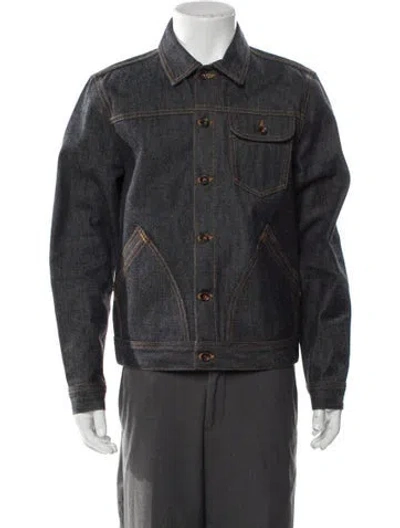 Pre-owned Todd Snyder Denim Jacket In Gray
