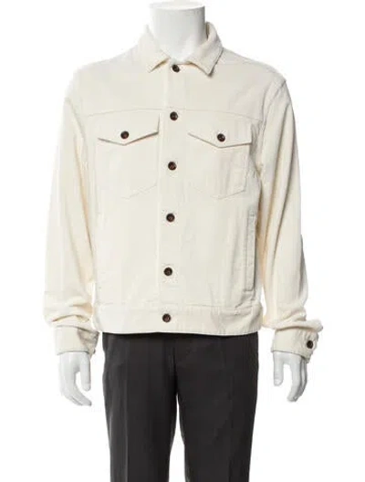 Pre-owned Todd Snyder Denim Jacket In Yellow