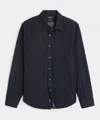 Todd Snyder Denim Point Collar Shirt In Black