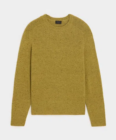 Todd Snyder Donegal Crewneck Sweater In Lemongrass In Green