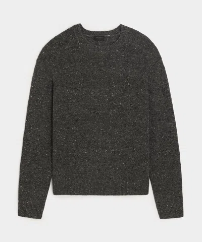 Todd Snyder Donegal Crewneck Sweater In Manor Grey In Gray