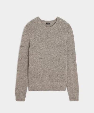 Todd Snyder Donegal Crewneck Sweater In Stone Grey In Gray