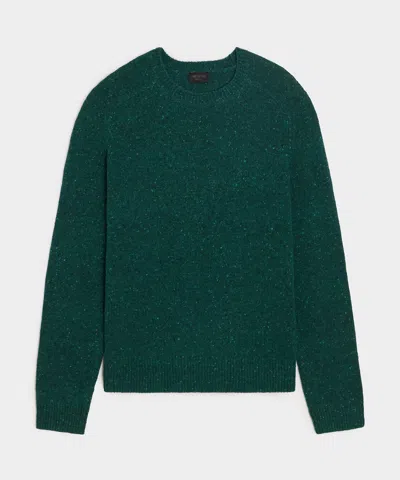 Todd Snyder Donegal Crewneck Sweater In Teal In Green