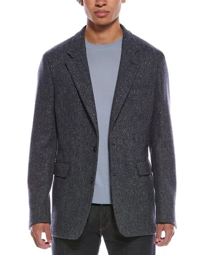 Todd Snyder Donegal Herringbone Wool-blend Jacket In Gray