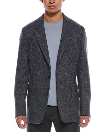 TODD SNYDER TODD SNYDER DONEGAL HERRINGBONE WOOL-BLEND JACKET