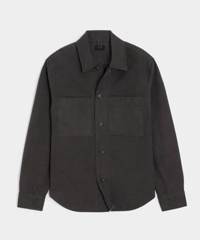 Todd Snyder Draftsman Shirt In Caviar In Black