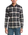 Todd Snyder Flannel Shirt In Blue