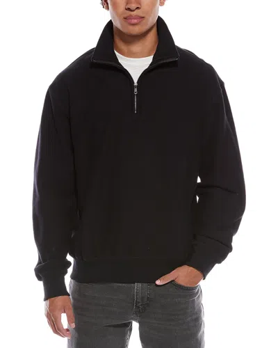 TODD SNYDER TODD SNYDER FLEECE 1/4-ZIP PULLOVER