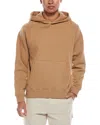 Todd Snyder Fleece Hoodie In Brown