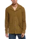 Todd Snyder Green Multi Textured Knit Guayabera Shirt In Green