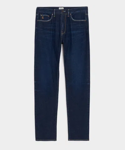 Todd Snyder High-rise Slim Stretch Jean In Dark Indigo In Dark Indigo In Blue