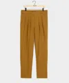 Todd Snyder Irish Linen Gurkha Trouser In Yellow