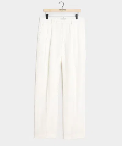 TODD SNYDER IRISH LINEN WYTHE TROUSER