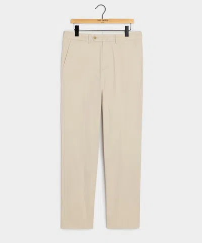 Todd Snyder Italian Brushed Cotton Sutton Trouser In Stone In Gray