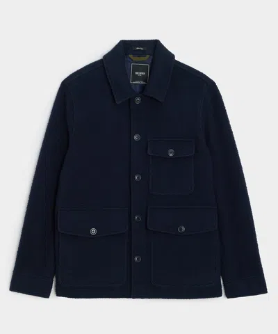 Todd Snyder Italian Casentino Upland Coat In Navy In Black