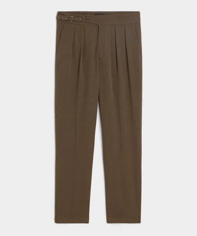 Todd Snyder Italian Cavalry Twill Gurkha Trouser In Brown