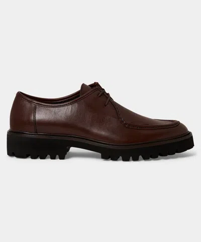 Todd Snyder Italian City Derby Shoes In Brown