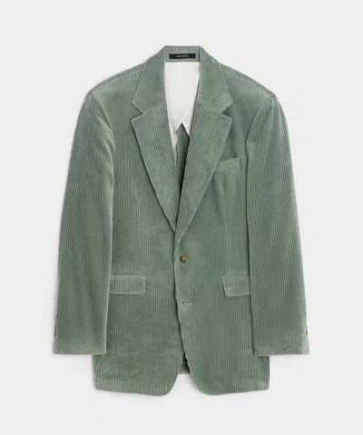 Todd Snyder Italian Corduroy Wythe Jacket In Mint In Green