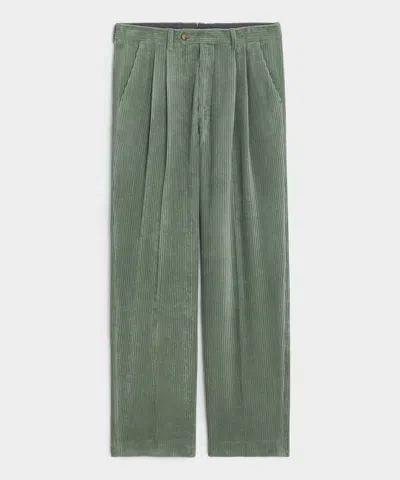 Todd Snyder Italian Corduroy Wythe Trouser In Mint In Green
