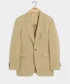 Todd Snyder Italian Cotton Crepe Wythe Jacket In Sand